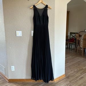 Black formal gown